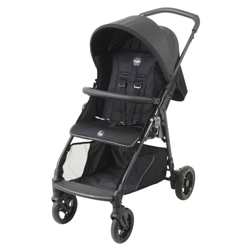 Carrinho de Bebê Burigotto Lui de 0 até 15kg para Passeio Grafite
