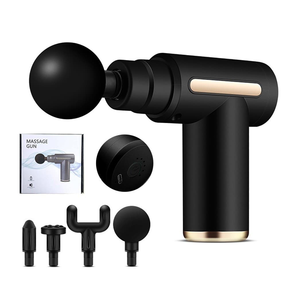 Massageador Elétrico Profissional Muscular Pistola Massagem Aparelho Massageador Fisioterapia