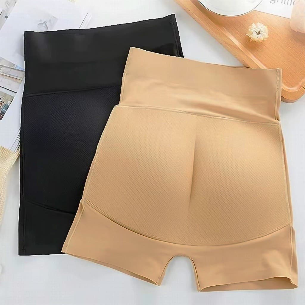 Calcinha Short  Modeladora de Barriga Enchimento de Glúteos Levanta Bumbum - A835