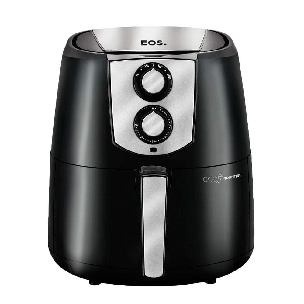 Fritadeira Sem Óleo Air Fryer Chef Gourmet 4,2L Preta EAF42P 127V - EOS