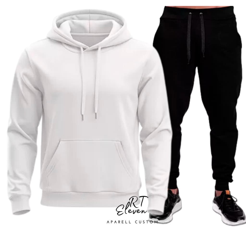 Conjunto Moletom Unissex Liso diversas cores  Abrigo Inverno 2024 Lançamento Blusa + calça Liso