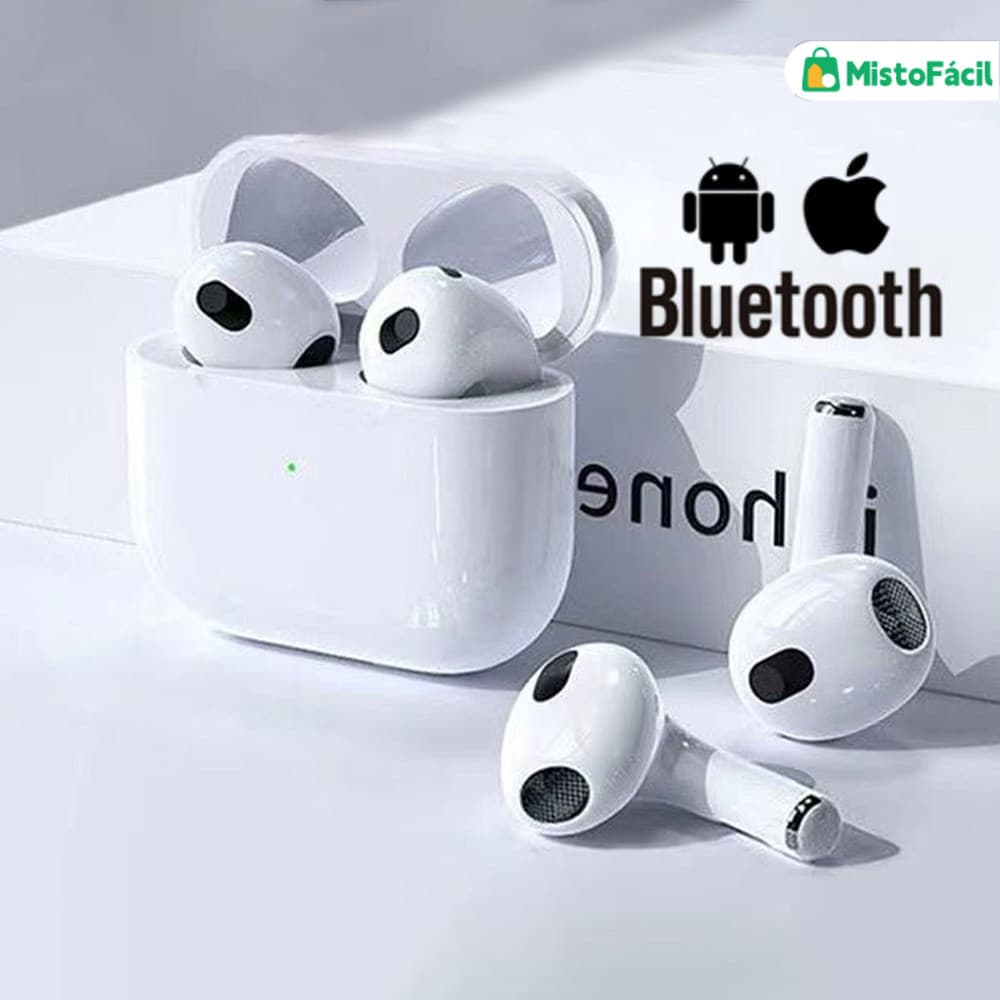 Pro 4s TWS/i12 TWS Fone de ouvido sem fio Fone Inpods 3 Bluetooth 5.0 esportes à prova dwaterproof água adequado para iP