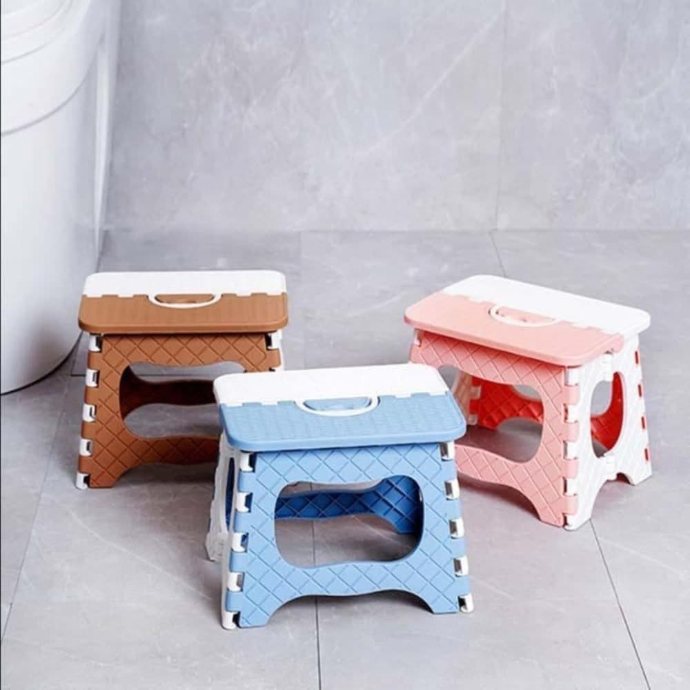 Banqueta Infantil Dobrável Compacta Leve Conforto Crianças Estável Quartinho da Criança Casa
