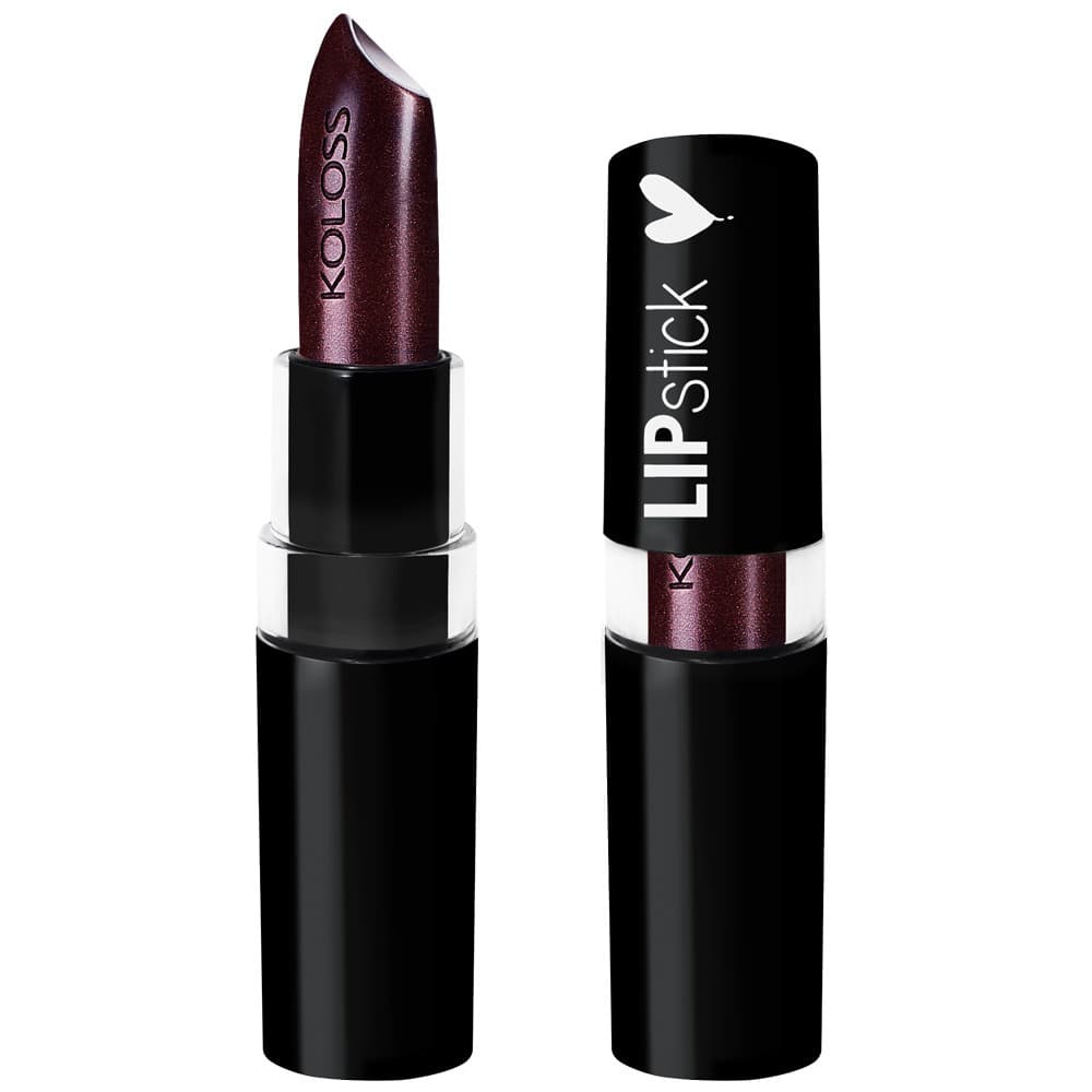 Koloss Batom Lipstick 170- Sugar Beet  - Cintilante Hidratante Longa Duração Alta Pigmentação