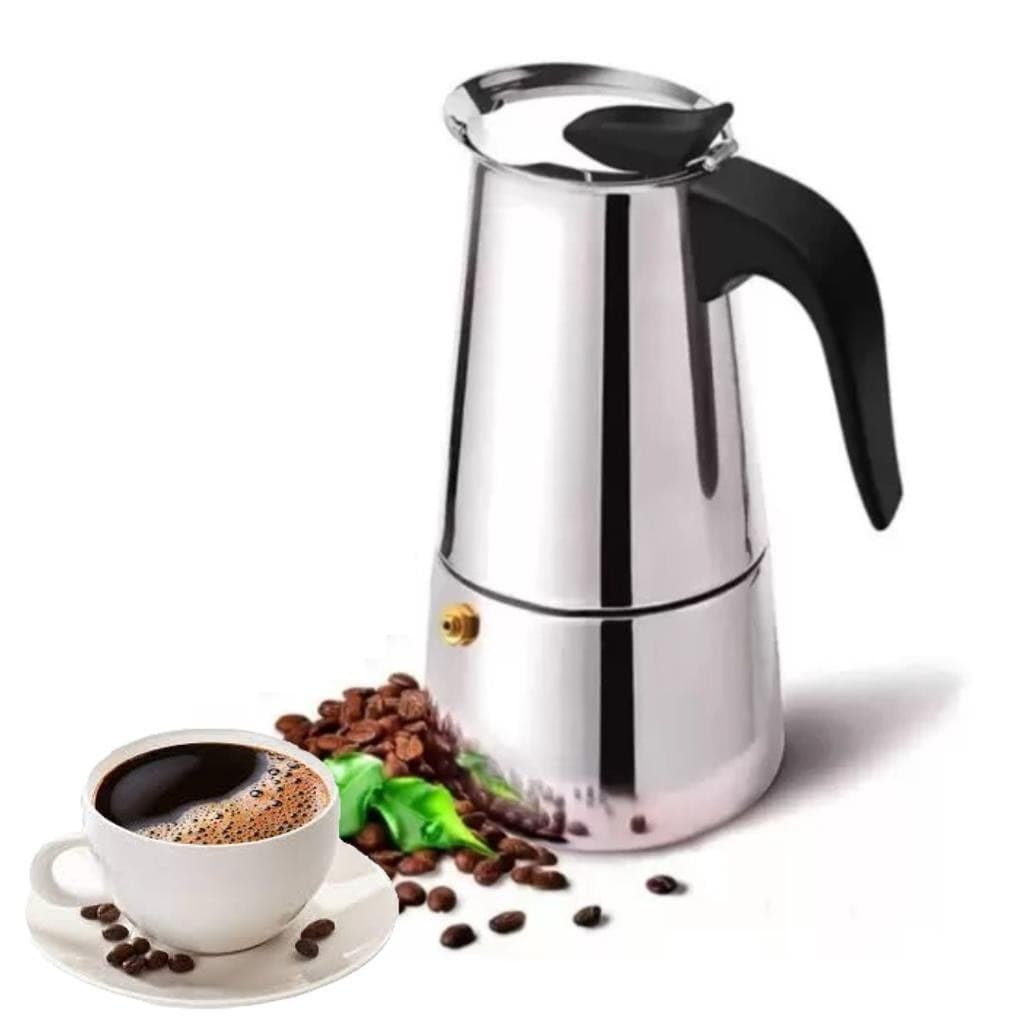 Cafeteira Italiana Inox Expresso Manual 500ml 9 Xícaras Café