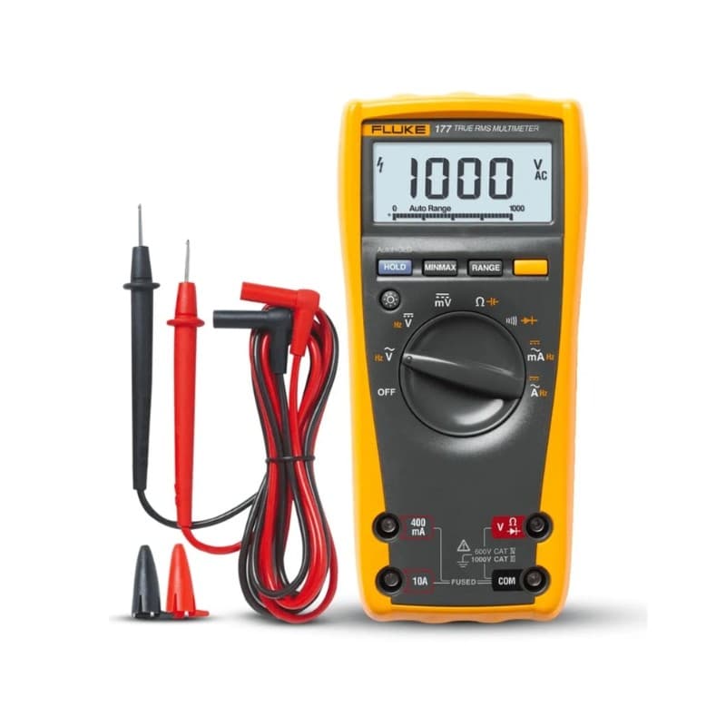 Multímetro digital True-RMS CAT III 1000V Fluke 177