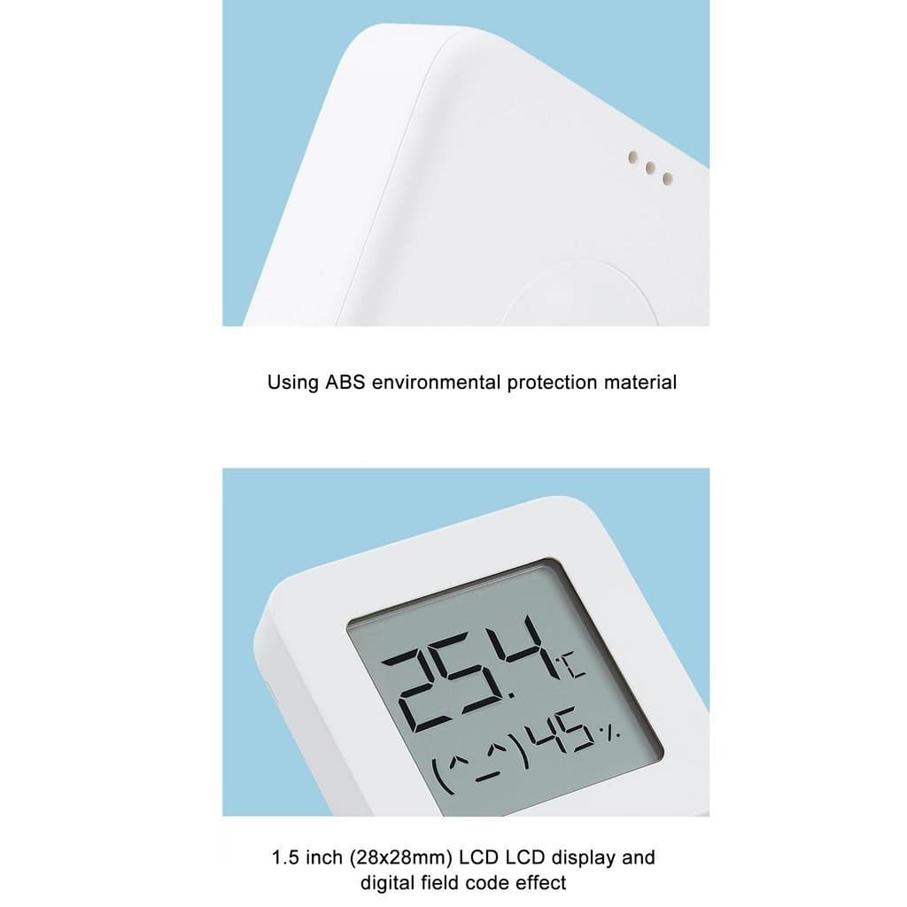 Original  2 Temperatura e Umidade Termômetro Bluetooth Sensor de Umidade Digital Tela Medidor de Umidade Lcd