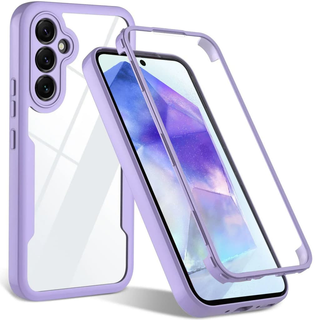 À Prova De Choque 360 Capa Completa Para Samsung Galaxy A07 A17 A37 A57 A06 A16 A26 A36 A56 A05 A15 A25 A35 A55 A14 A24 