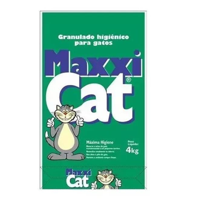 MAXXI CAT AREIA SANITÁRIA PARA GATOS 4KG