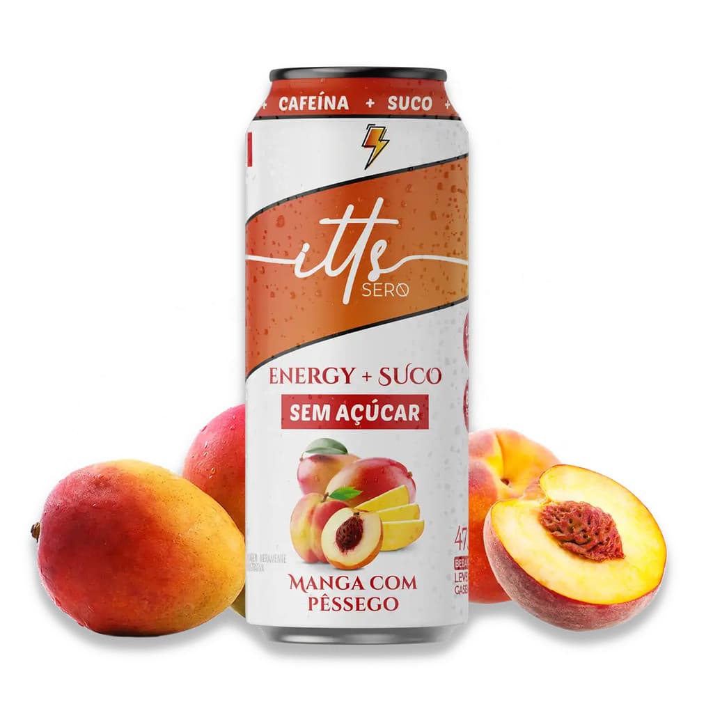ITTS SERO ENERGY SUCO MANGA COM PESEGO S/ACUCAR PACK COM 06 UN 473ML
