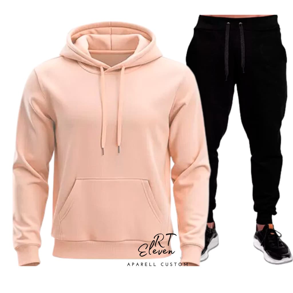Conjunto Moletom Unissex Liso diversas cores  Abrigo Inverno 2025 Lançamento Blusa + calça Liso
