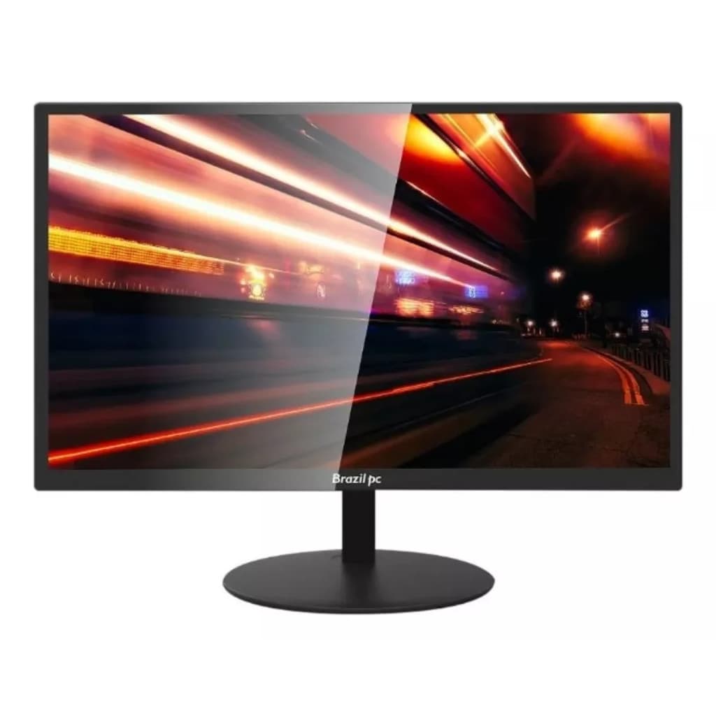 Monitor Pc Gamer 19'' Alta Qualidade 60Hz 5ms Led Hd Brazil PC - BPC-19WE02-B
