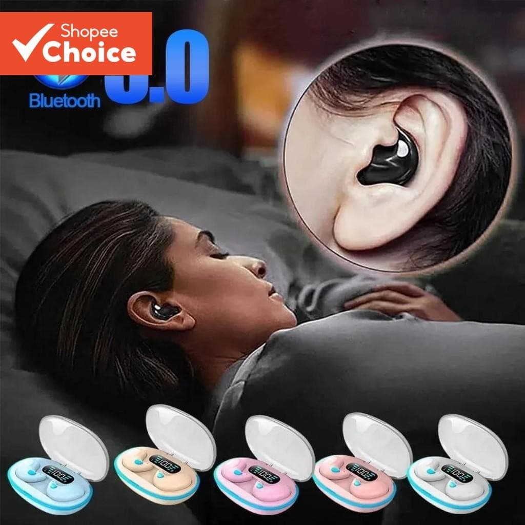 Novos Fones De Ouvido X55 Invisíveis TWS Sem Fio Bluetooth HiFi Estéreo Com Redução De Ruído ENC À Prova D'água De Longa