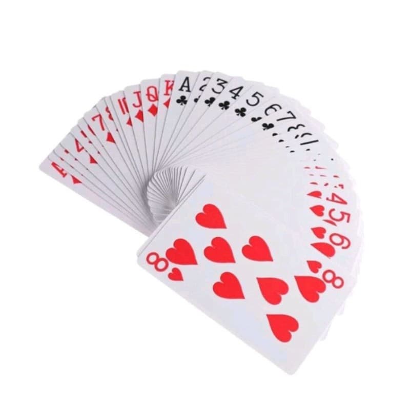 KIT 5 UNIDADE BARALHO TOTAL  162  CARTAS  PARA JOGAR COM FAMILIA , AMIGOS DIVERSÃO