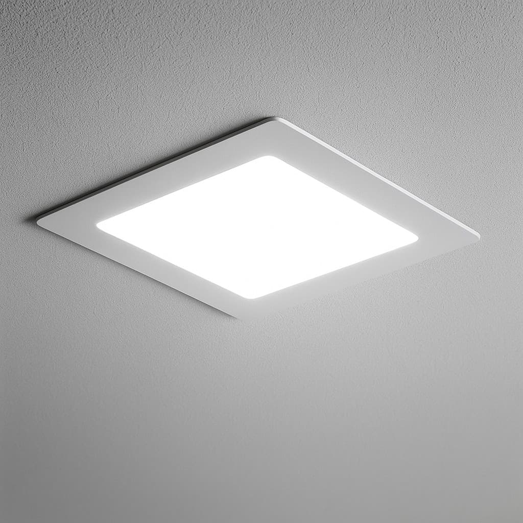 Painel Plafon Lâmpada Luminária Led Embutir 24w