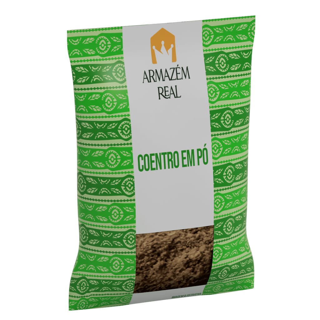 Coentro pó 500g temperos e condimentos