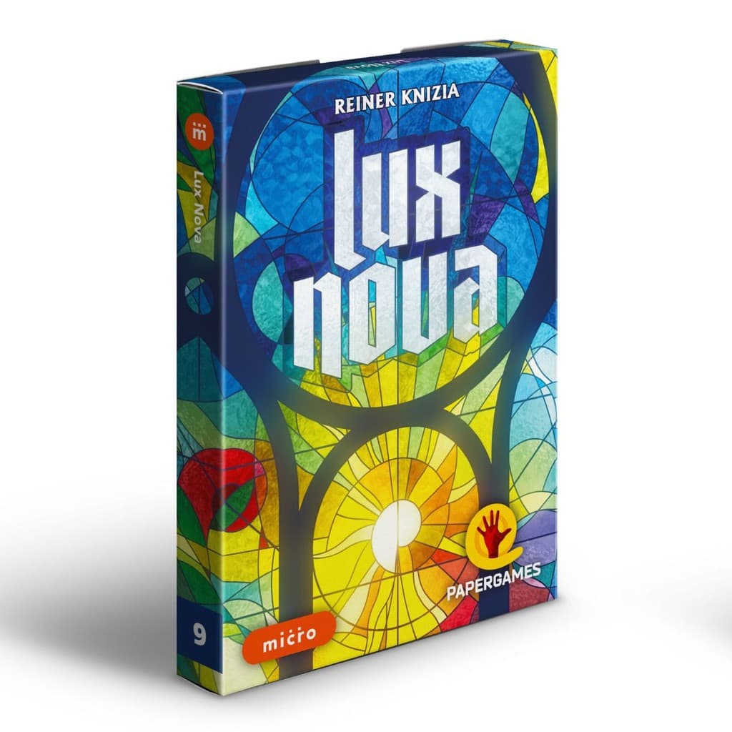 Lux Nova + Micro Box Papergames Jogo de Cartas - Divertido para Jogar com Família e Amigos Simples