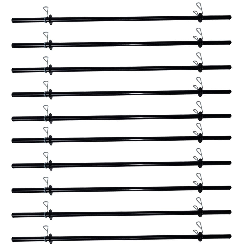 Kit 10 Barras Oca 1,20Mt para Pump Musculação Academia Treino Funcional Ideal para Academia e Casa