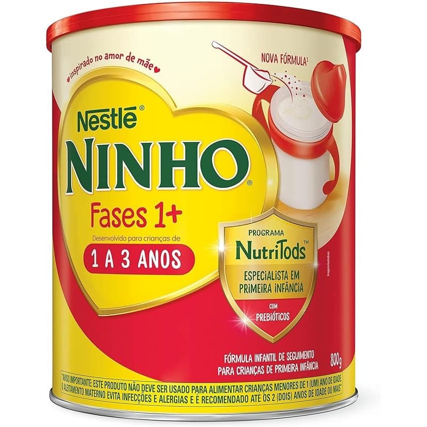 Fórmula Infantil NINHO FASES 1+ (1 a 3 anos) 800 g