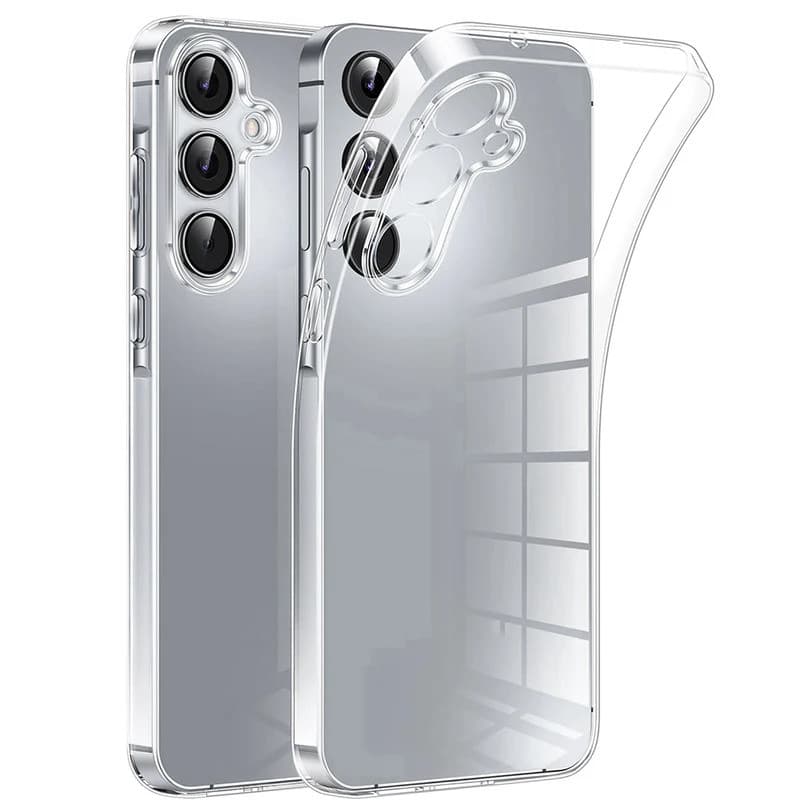Ultra Fino Silicone Caso Macio Para Samsung Galaxy S26 S25 S24 S23 S21 FE S22 Plus S25Edge Transparente