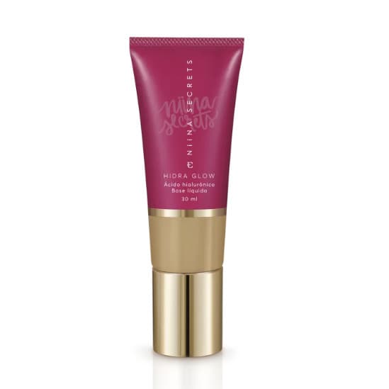 Eudora Niina Secrets Hidra Glow Base Líquida Natural 40 30ml