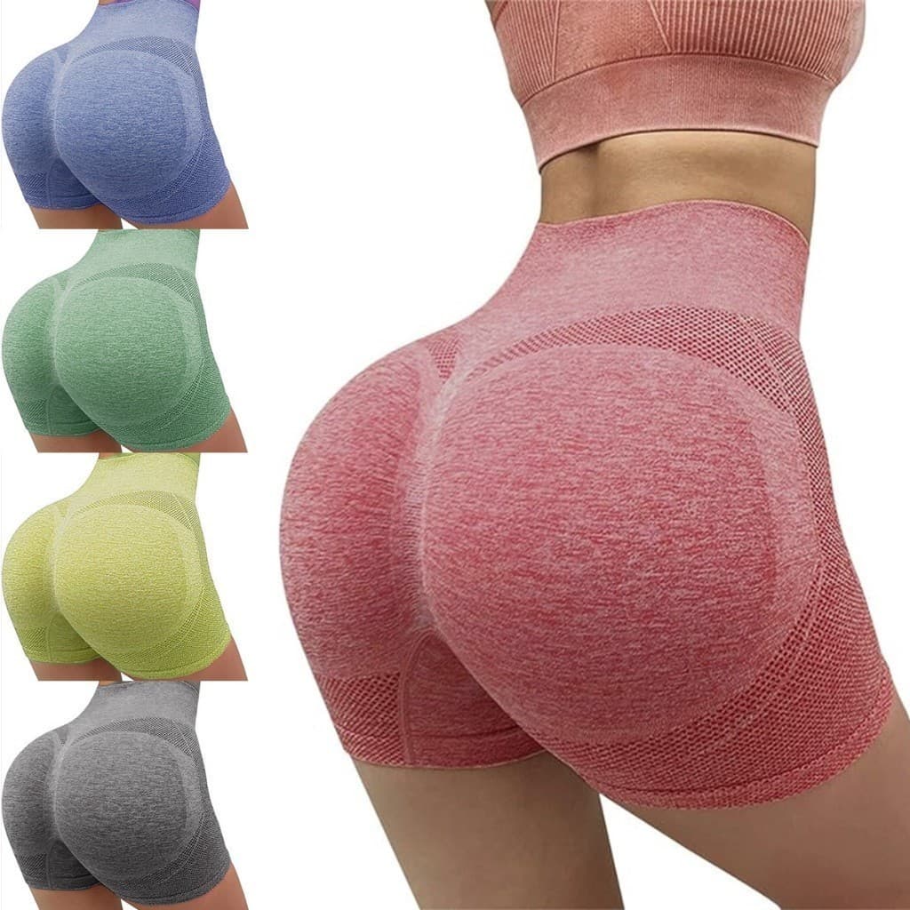 Shorts Fitness Cintura Alta – Conforto, Modelagem e Efeito Levanta Bumbum