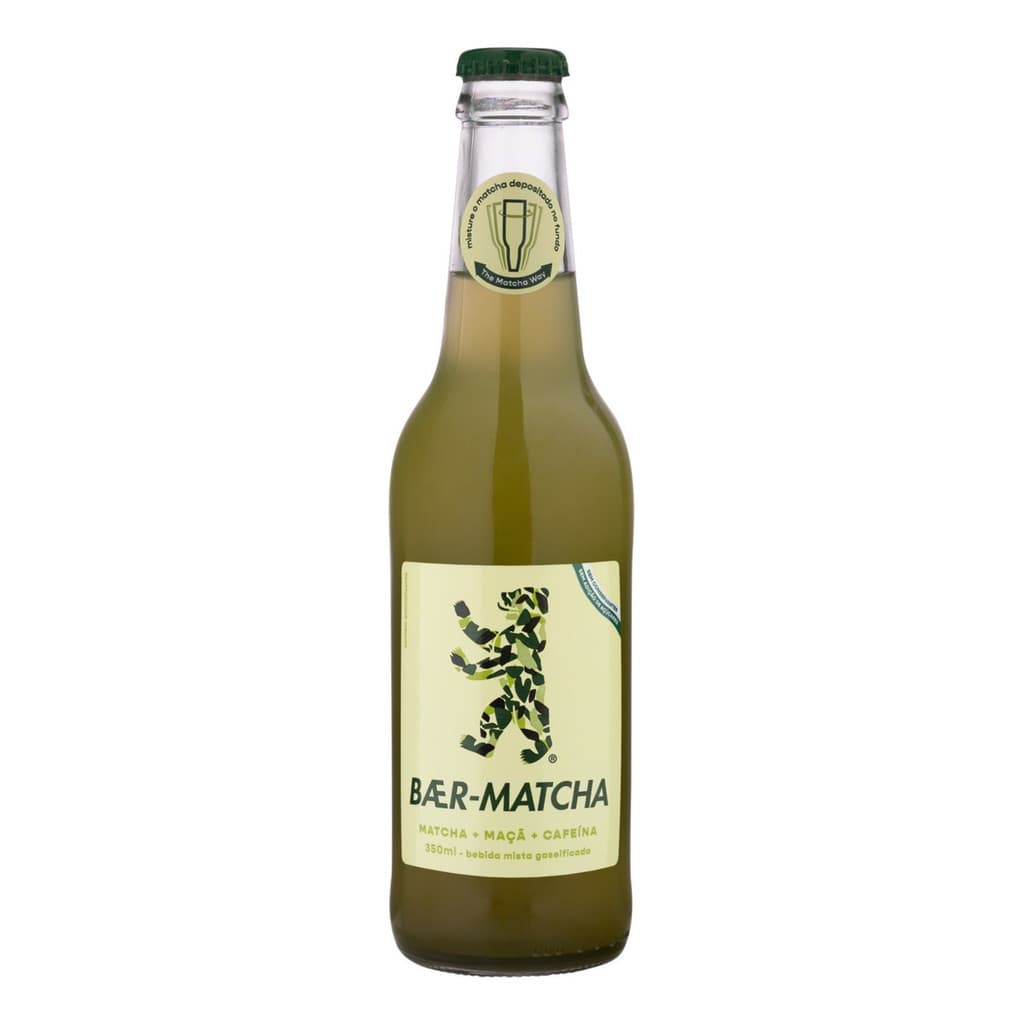 Chá Matcha, Maçã e Cafeína Baer-Matcha Garrafa 350ml