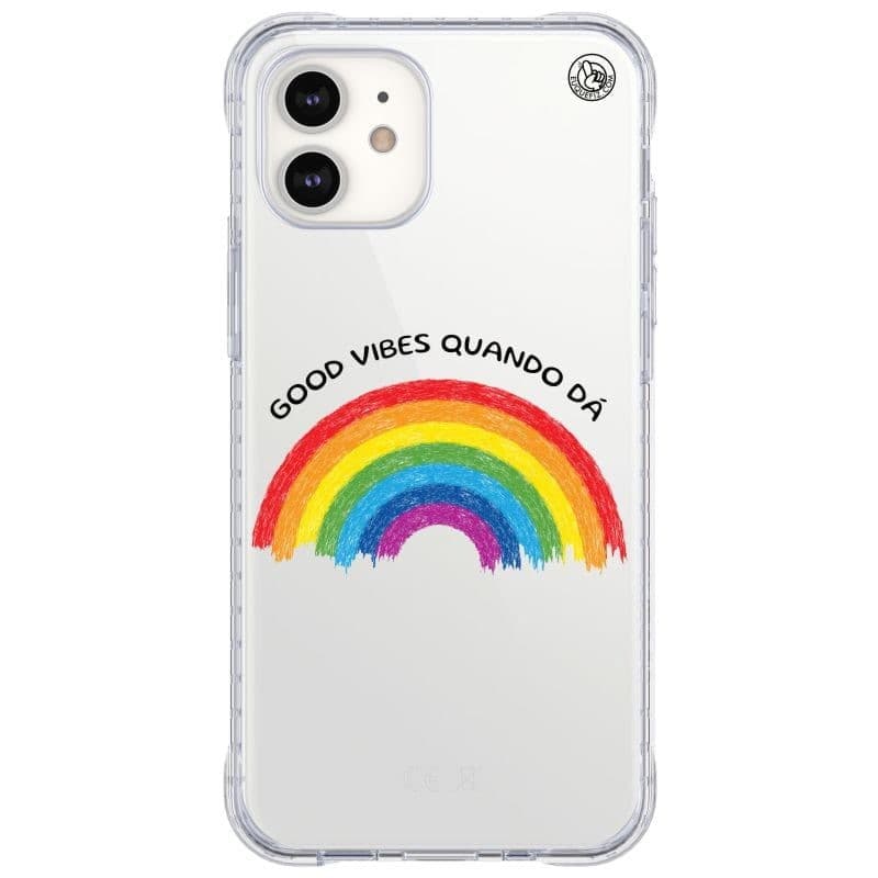 Capinha de Celular Good Vibes quando dá - Diversos Celulares