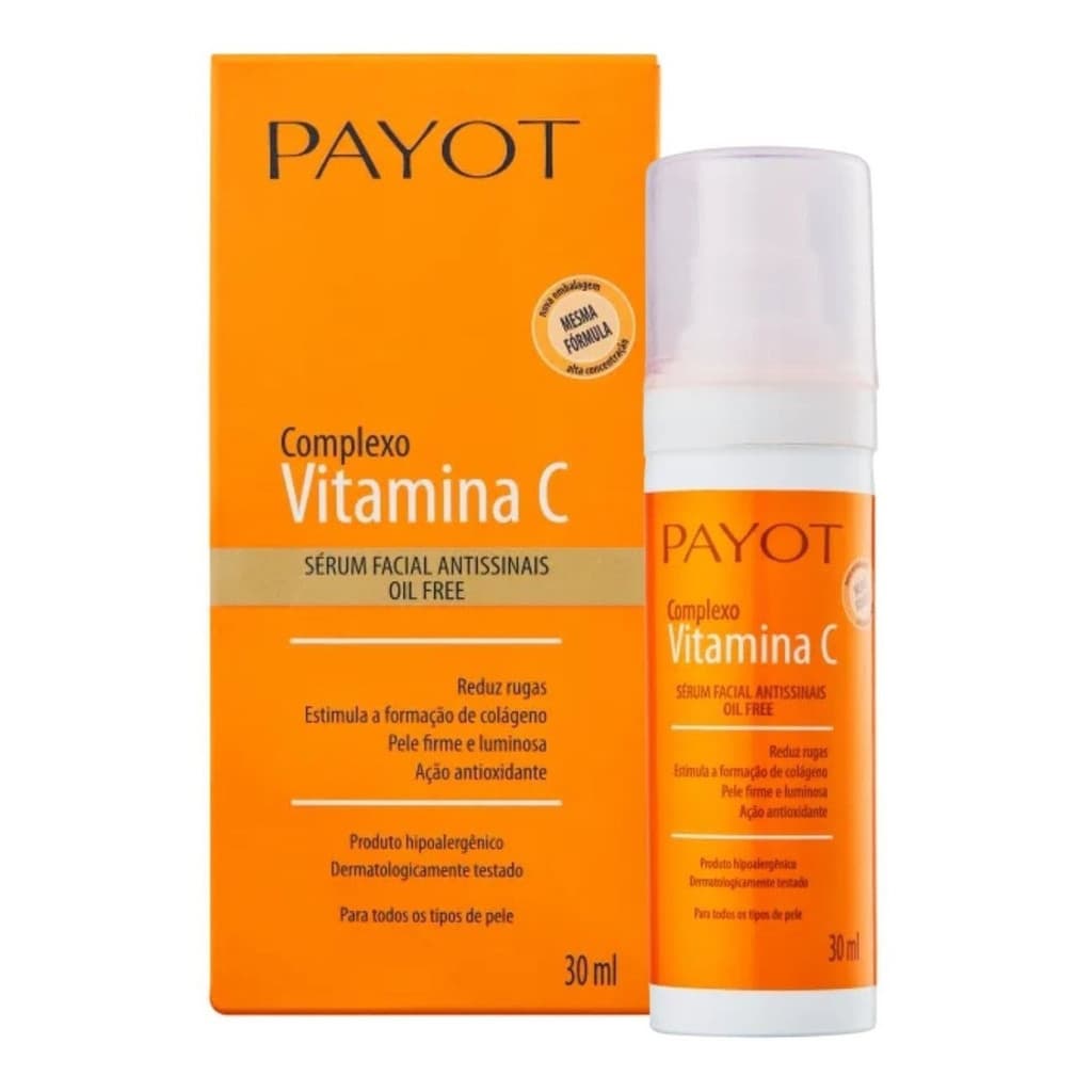 Sérum facial antissinais Payot vitamina C todo tipo de pelo 30 ml