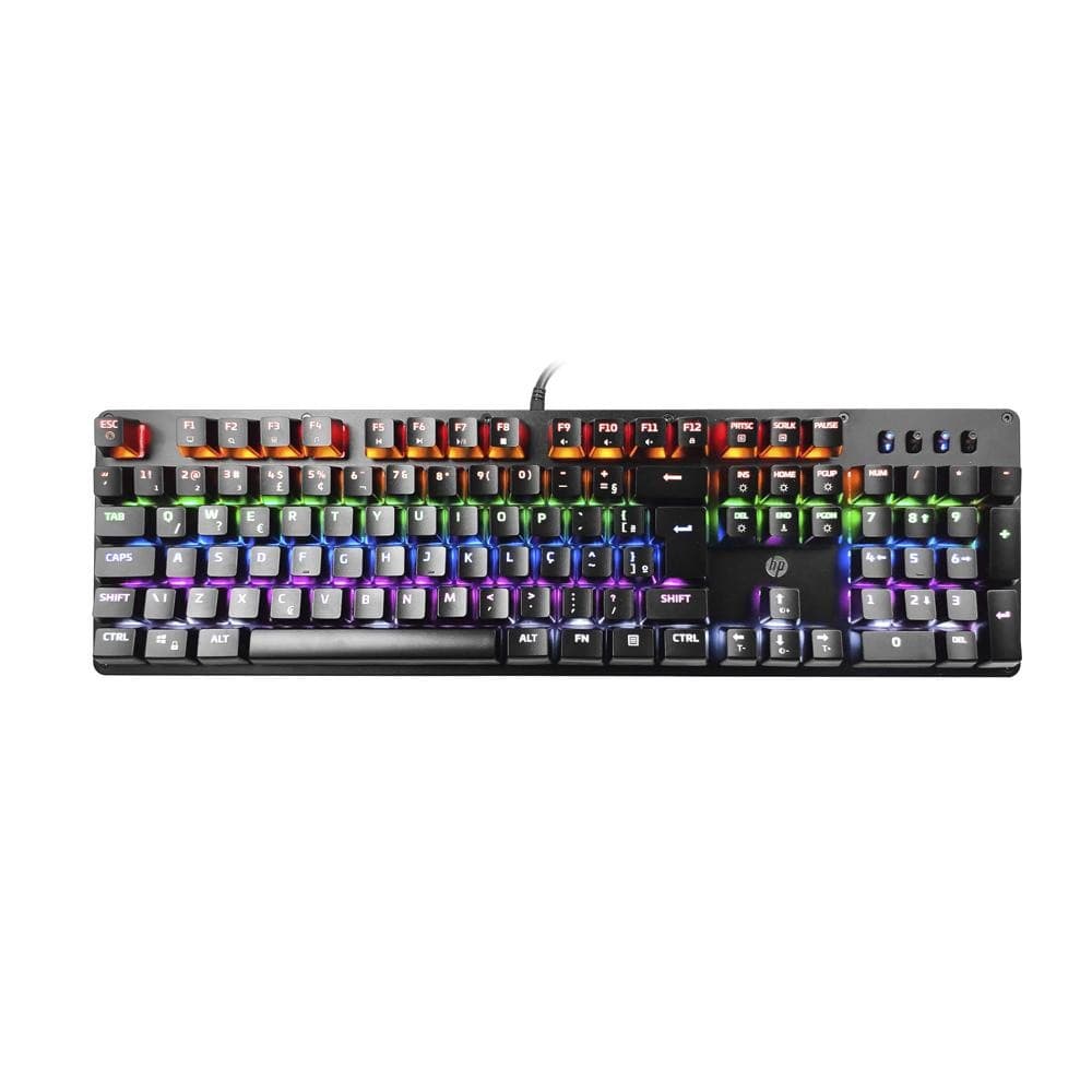 Teclado Gamer USB GK100 Mecanico HP