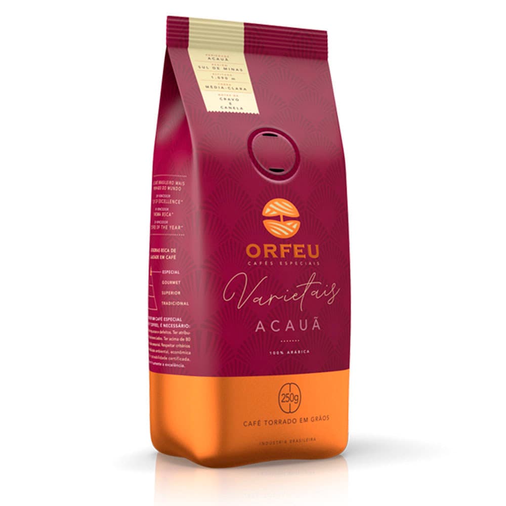 Café em Grãos Premium Orfeu Acauã Pacote 250g