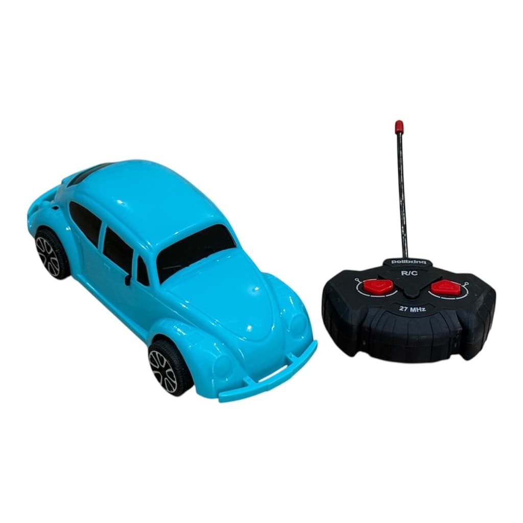 Carrinho Controle Remoto Fusca Azul - Polibrinq