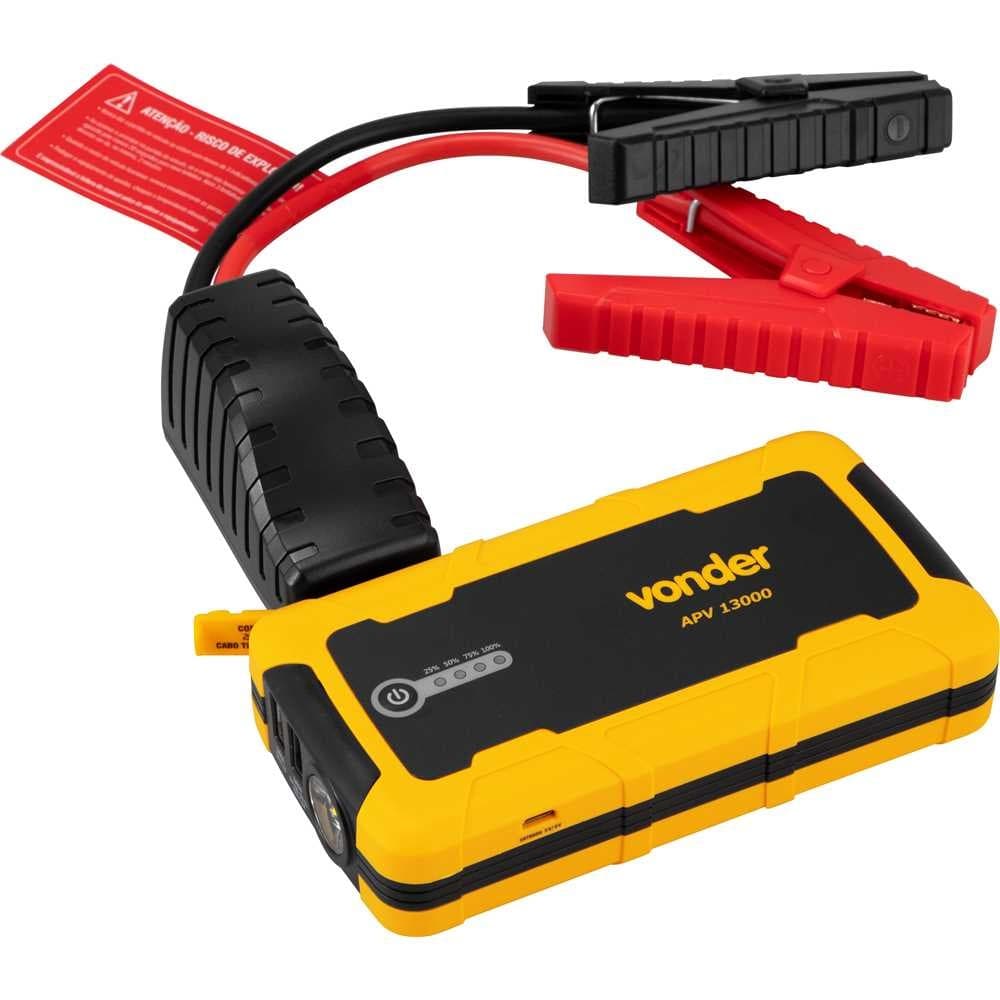 Auxiliar de Partida Portátil Vonder 13000mAh Bivolt