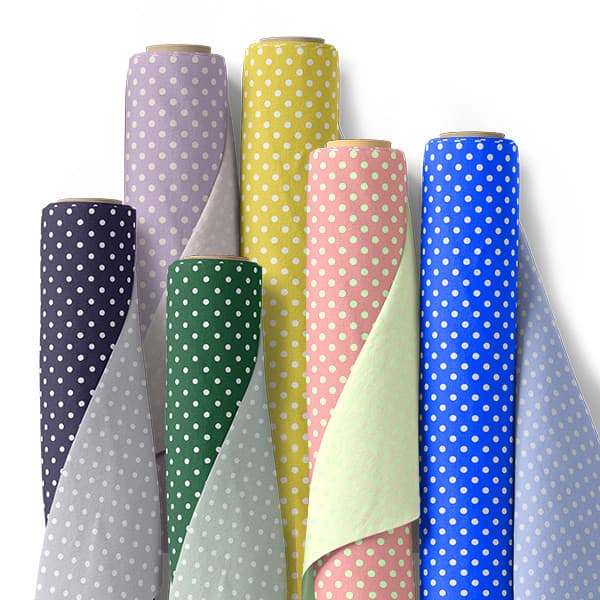 Tecido Tricoline Estampada 0,50x1,50 Bolinha Poá Médio Artesanato Costura Patchwork Pano DIY Ateliê