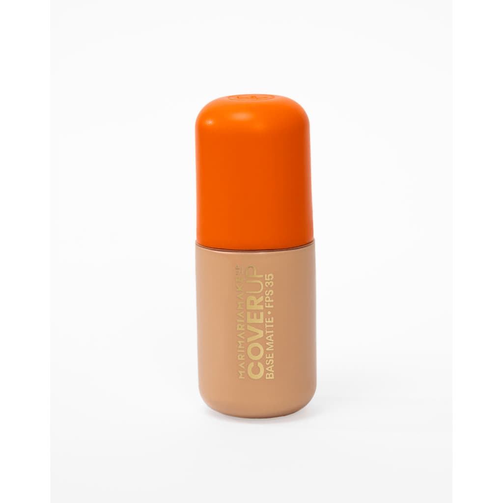 Base De Maquiagem Em Líquida Mari Maria Base Cover Up Matte Base Mari Mariacover Up Efeito Matte Tom Mm08a - 35ml 35g