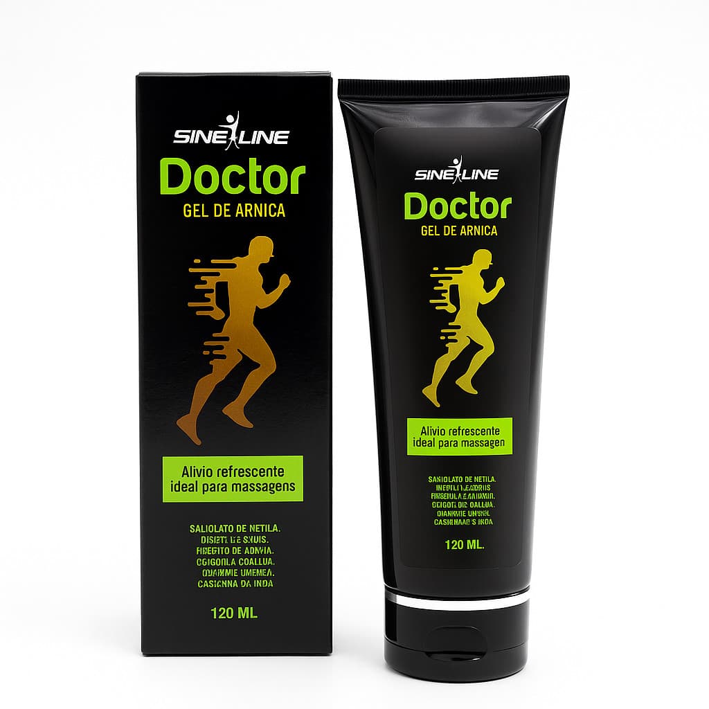 Gel Arnica Extra Forte 120ml Sineline Mentolado Massageador Muscular Esportes