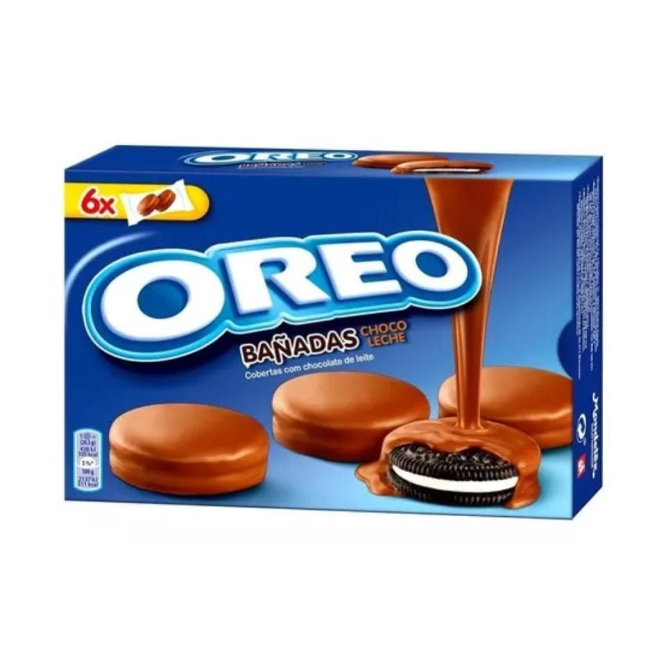 Biscoito oreo com cobertura de chocolate 246G - Importado