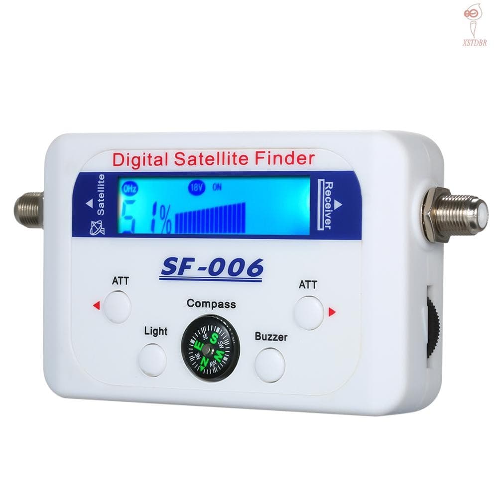 Localizador De Satélite Digital Medidor De Sinal Mini Com Display LCD Satfi