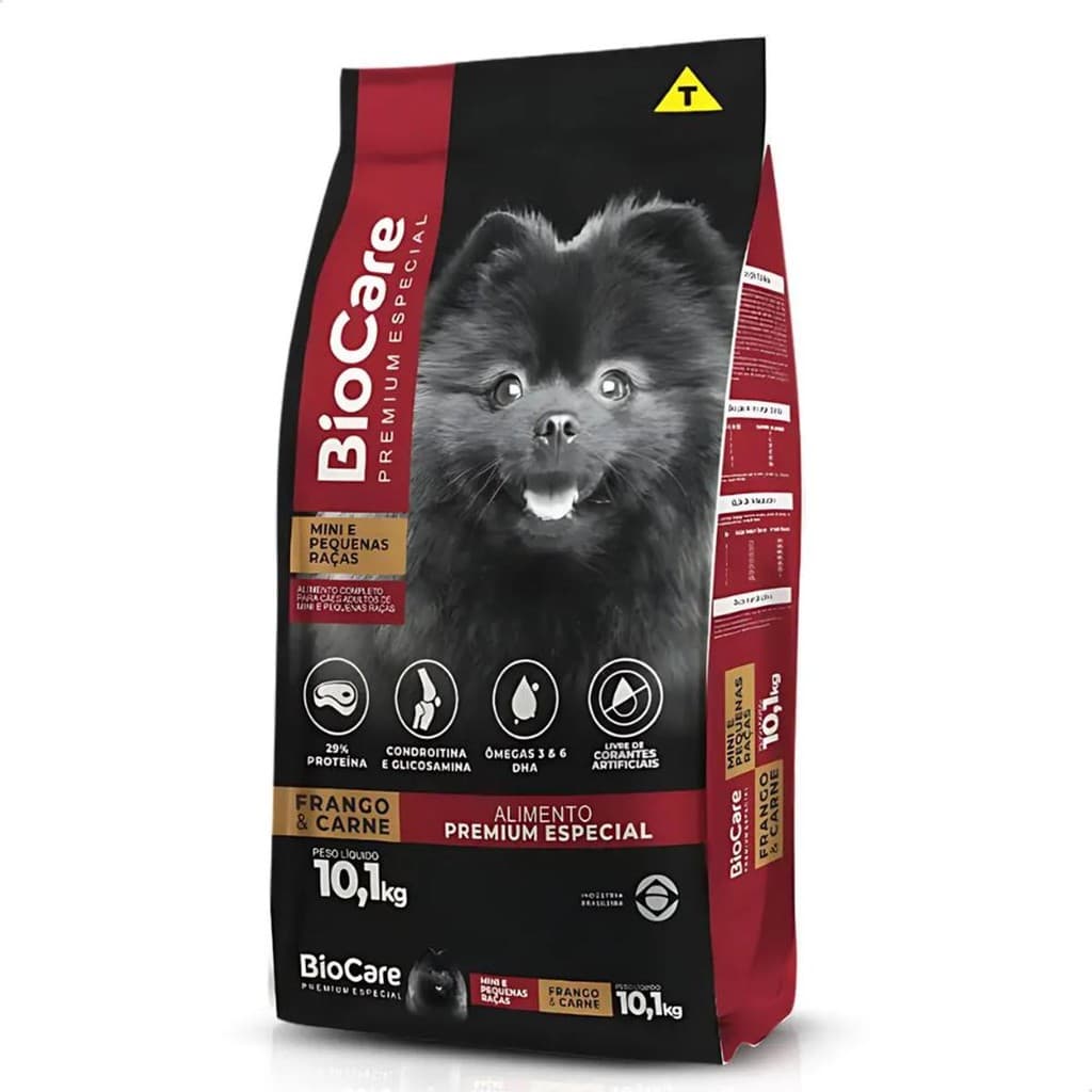 BIOCARE SEL PEQ RACAS CARNE FRANG 10,1KG