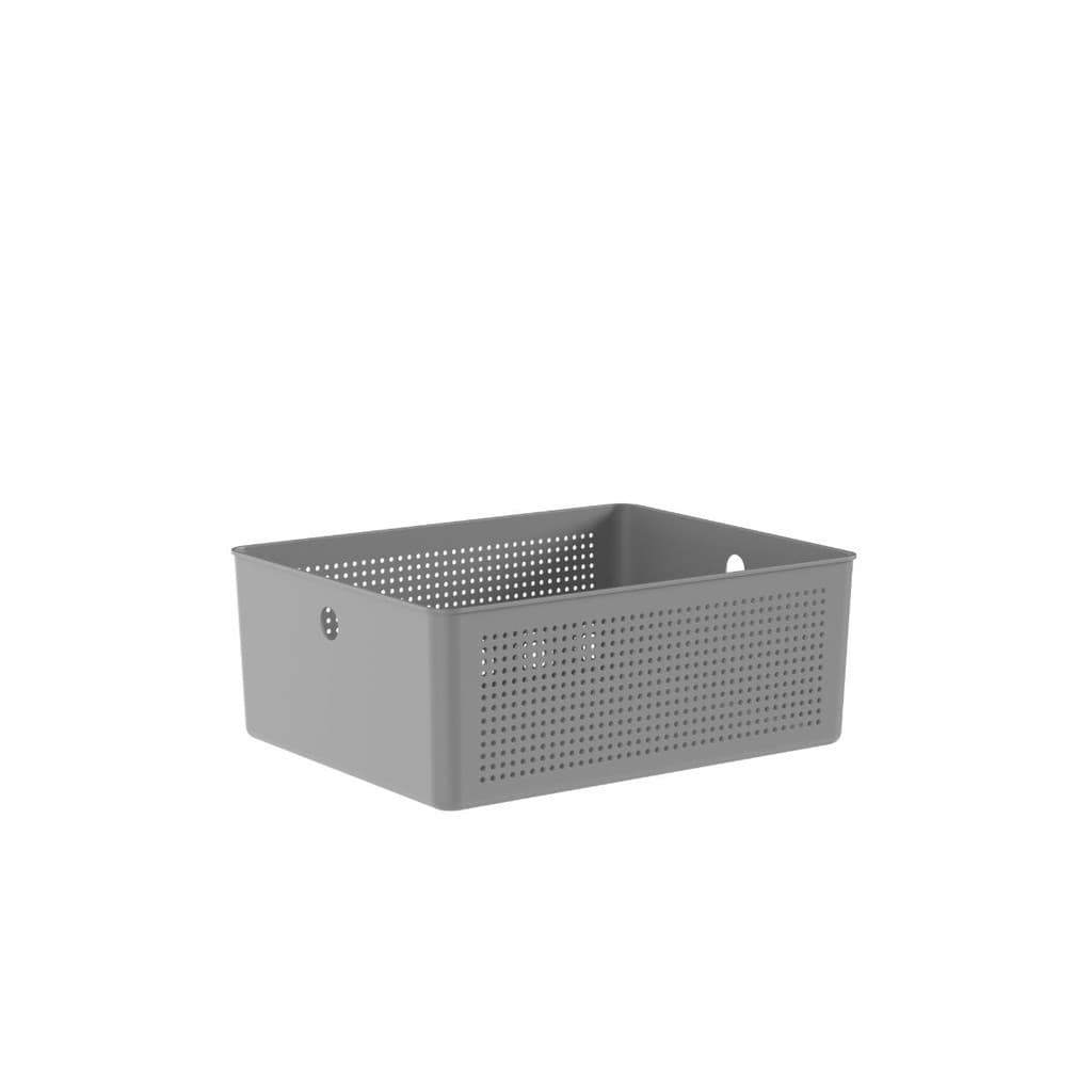 Cesto Organizador Lavanderia Banheiro 12 Litros 34x27x13