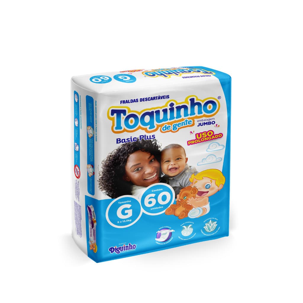 Fralda Toquinho Basic Plus