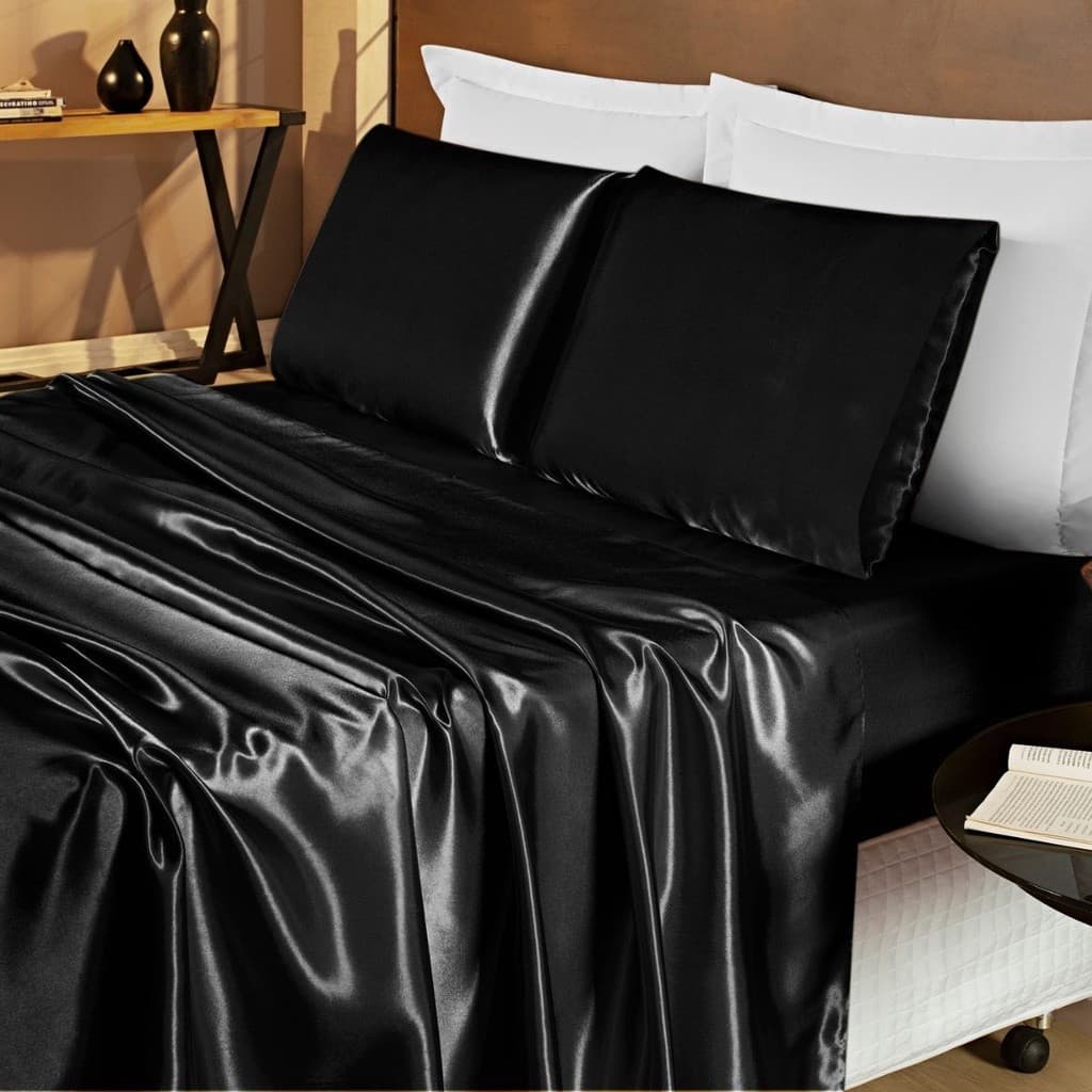 Jogo De Cama 4 Peças Cetim Nobre Charmouse Casal\Queen\King - Lençol Com Elástico