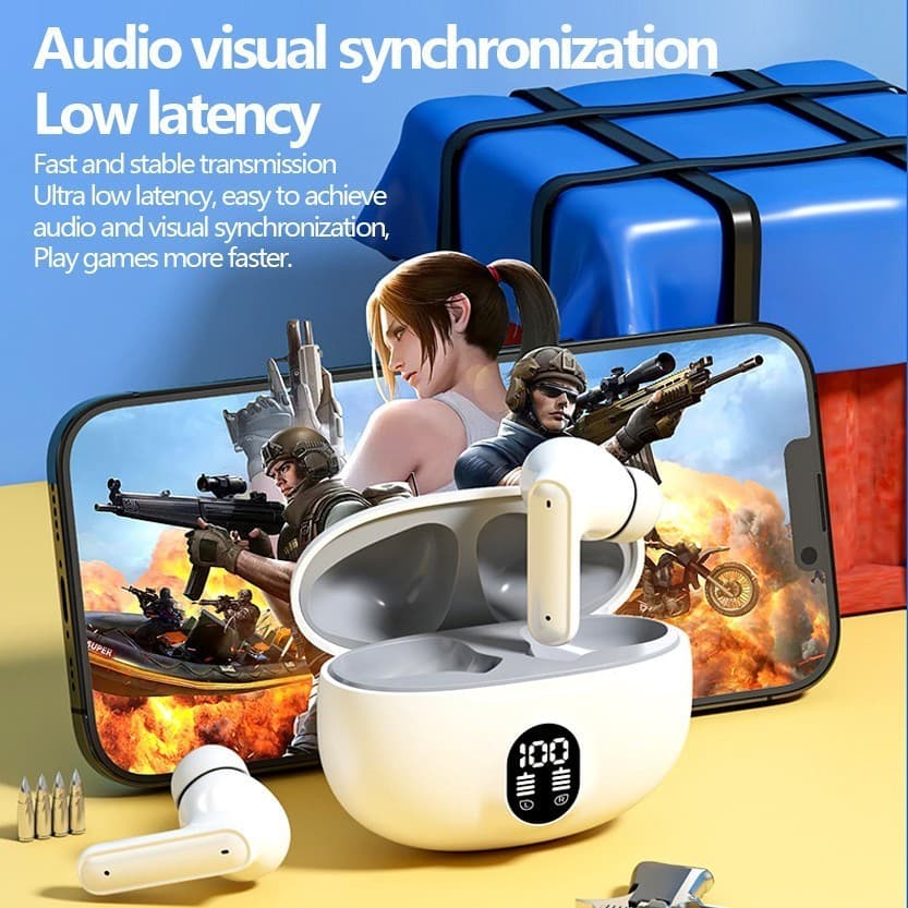 Fone De Ouvido 895B Tws Sem Fio Bluetooth 5.4 Fones True Wireless Earphones DIVINO