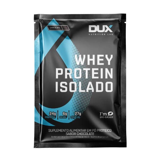 Sachê Whey Protein Isolado Chocolate 30g Dux Nutrition