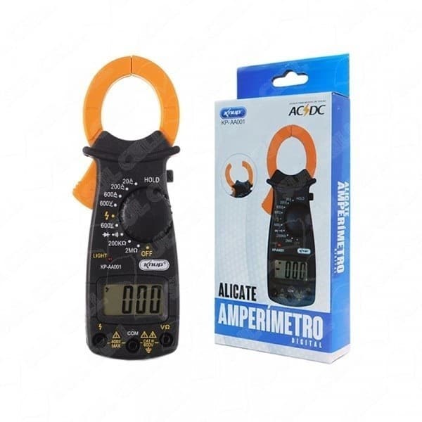 Alicate Amperímetro digital Knup & bomder