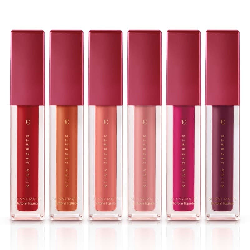 LANÇAMENTO: Batom Líquido Niina Secrets Skinny Matte 4ml