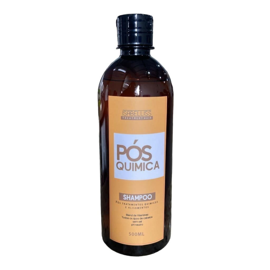 Shampoo Hidratante Pós Quimica 500ml Isabelliss
