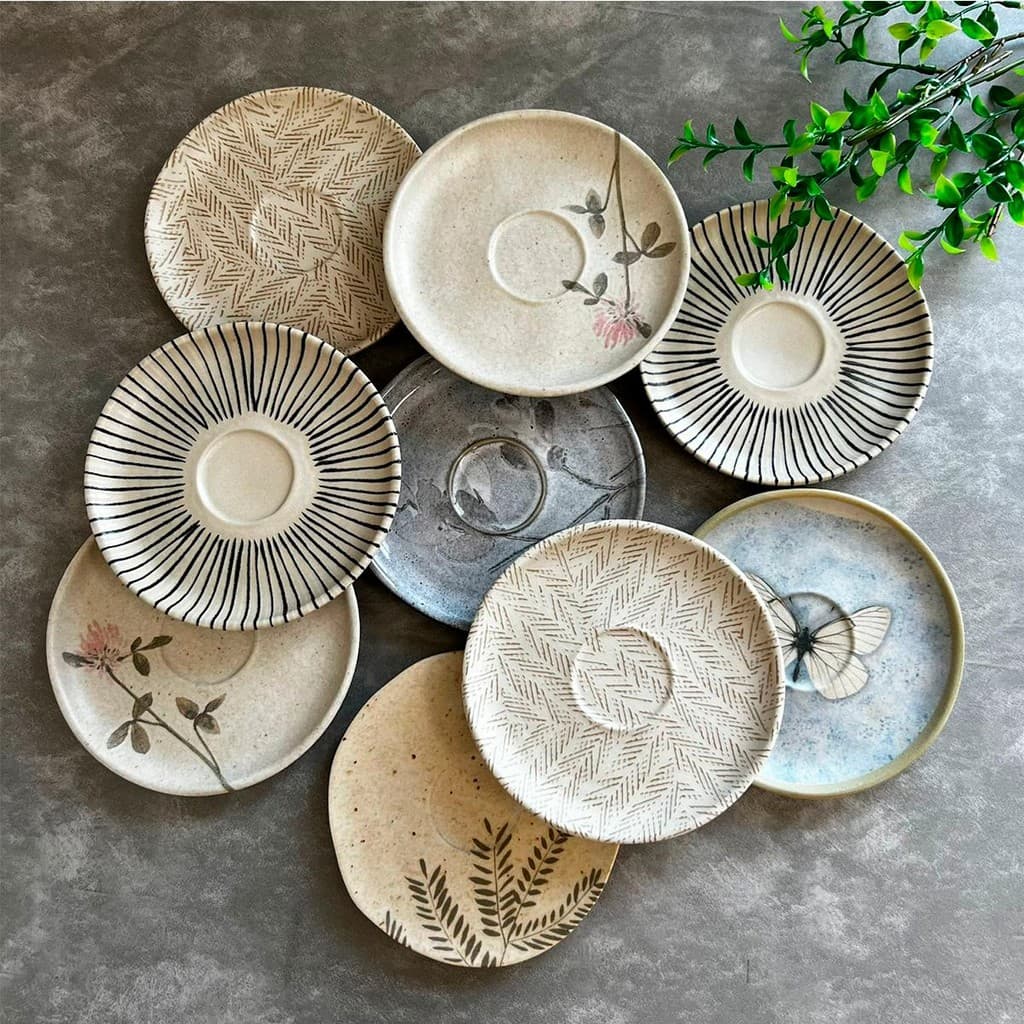 Pires Café Avulso Cerâmica Bio e Orgânico Estampado Porto Brasil 2° class. 13,5cm- 1 unid.