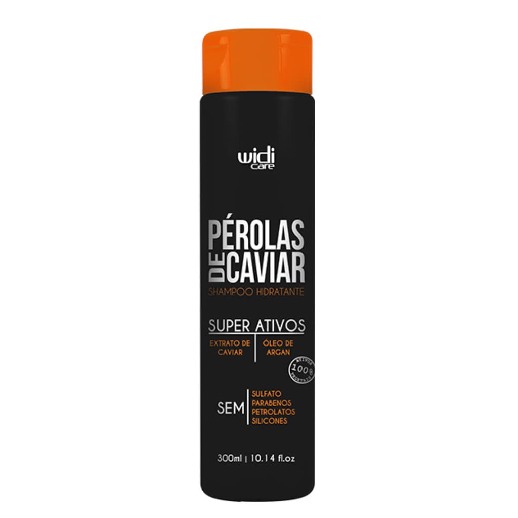 Shampoo Hidratante Perola Caviar 300ml Widi Care Argan