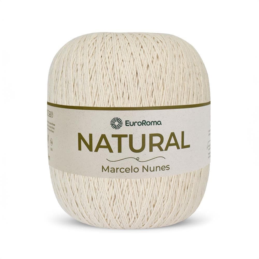 Barbante Natural Marcelo Nunes para Crochê - EuroRoma